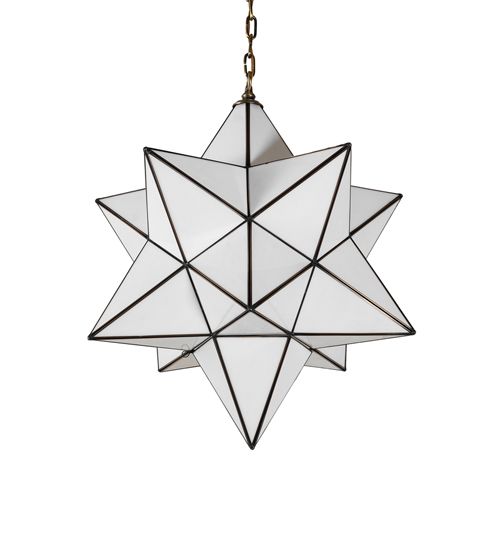 Meyda 24" Wide Moravian Star Pendant