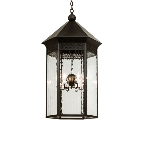 Meyda 24" Wide Thornhedge Pendant