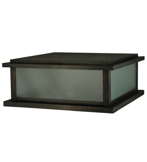 Meyda 30"Square Mission Prime Pier Mount