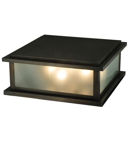 Meyda 30"Square Mission Prime Pier Mount