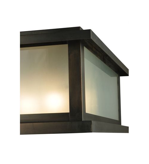 Meyda 30"Square Mission Prime Pier Mount
