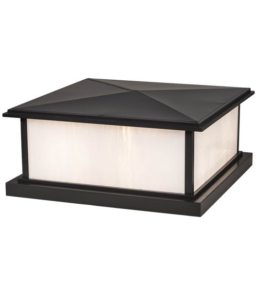 Meyda 30" Square Mission Prime Pier Mount