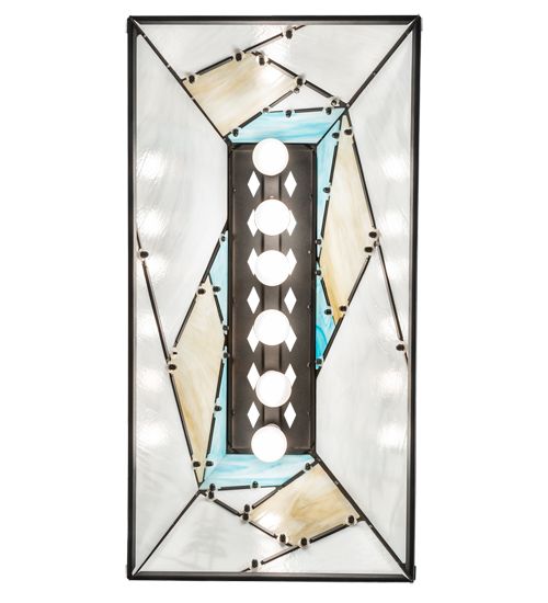 Meyda 33"L Alpine Oblong Pendant