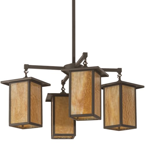 Meyda 33" Wide Roylance Prime Chandelier