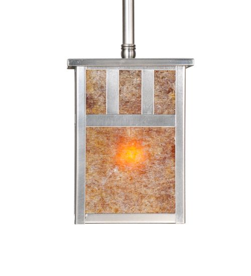 Meyda 36"L Double Bar Mission 4 LT Island Pendant