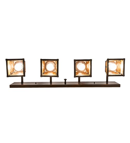 Meyda 36" Wide "T" Mission 4 Light Vanity