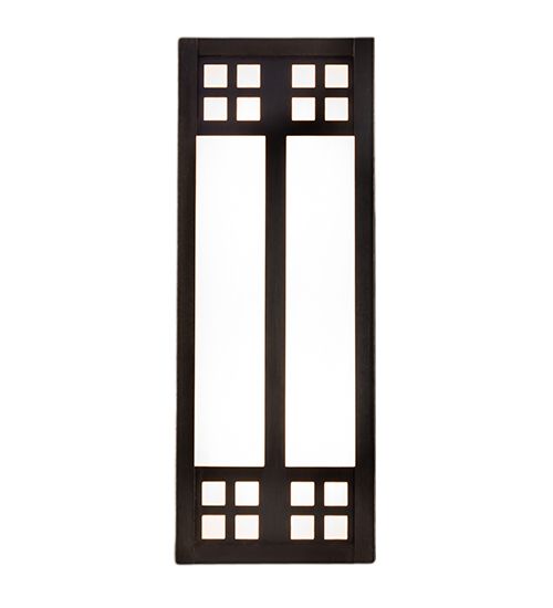 Meyda 4.5" Wide Prairie Loft Wall Sconce