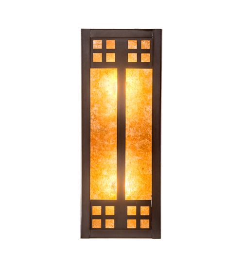 Meyda 4.5" Wide Prairie Loft Wall Sconce
