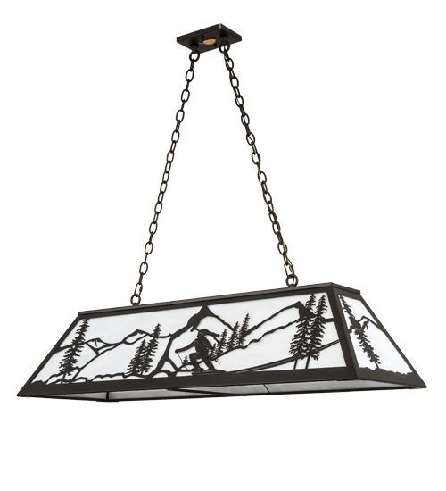 Meyda 48" Long Alpine Oblong Pendant