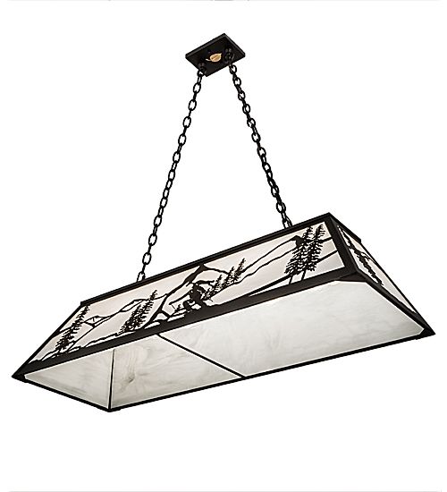 Meyda 48" Long Alpine Oblong Pendant