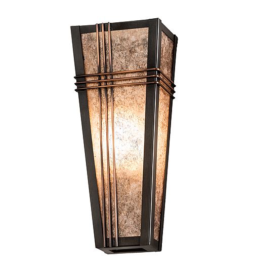 Meyda 5" Wide Triangulator Wall Sconce