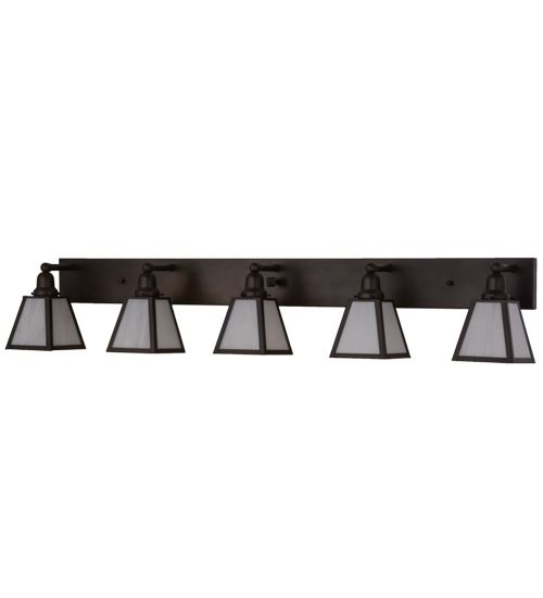 Meyda 58"W Mission Prime 5 LT Vanity