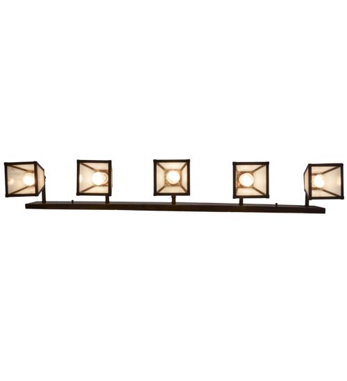 Meyda 58"W Mission Prime 5 LT Vanity