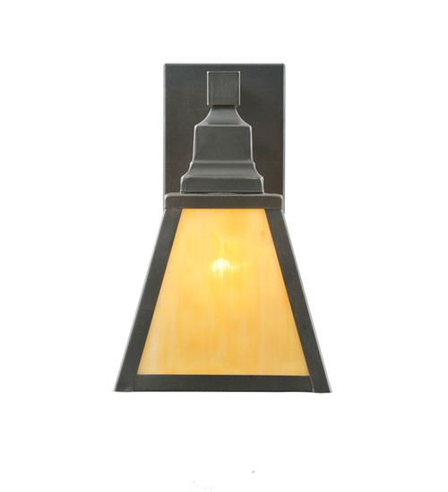 Meyda 6.5"Wide Mission Prime Wall Sconce