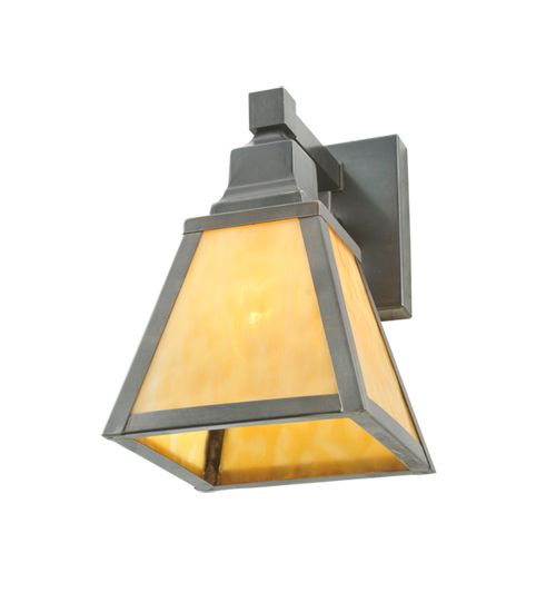 Meyda 6.5"Wide Mission Prime Wall Sconce