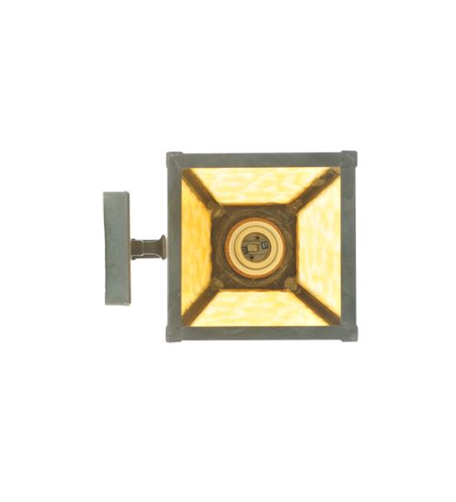 Meyda 6.5"Wide Mission Prime Wall Sconce