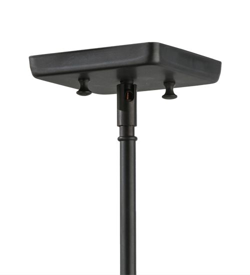 Meyda 6"Sq "T" Mission Mini Pendant