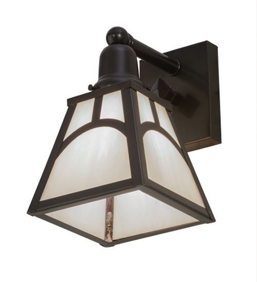 Meyda 6"W Mission Hill Top Wall Sconce