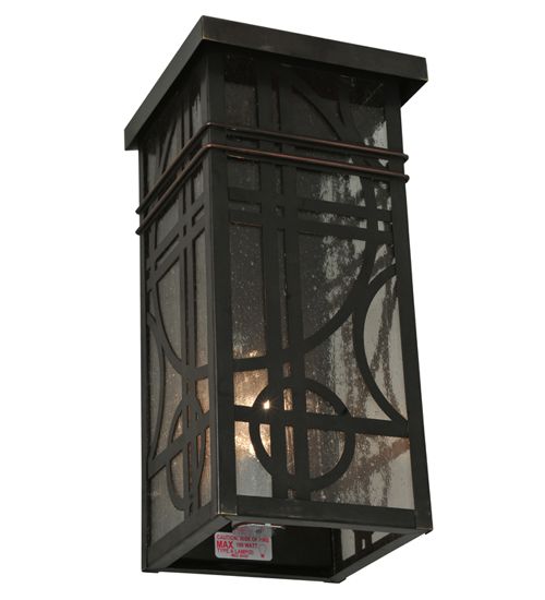 Meyda 6"W Revival Deco Wall Sconce