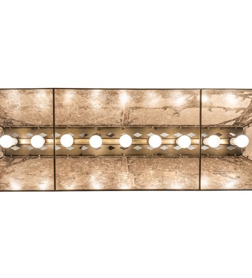 Meyda 60" Long Deer at Lake Oblong Pendant