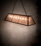 Meyda 60" Long Tri-Panel Oblong Pendant