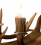 Meyda 66" Wide Antlers Elk 8 LT Chandelier
