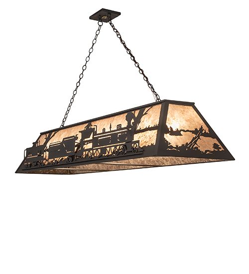 Meyda 72" Long Train Oblong Pendant