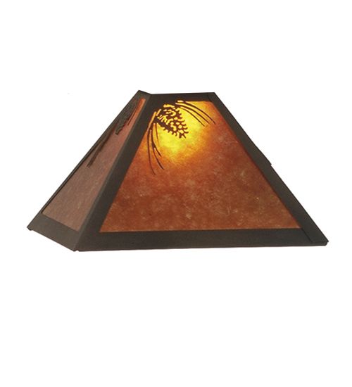 Meyda 76"L Mountain Pine 3 LT Island Pendant