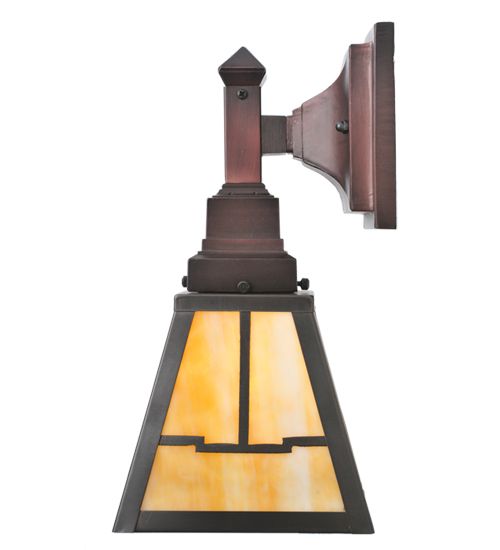 Meyda 8.75" Wide Valley View Mission Wall Sconce