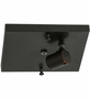 Meyda 8"Sq Hyde Park Double Bar Mission Flushmount