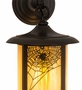 Meyda 8"W Fulton Spider Web Hanging Wall Sconce