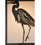 Meyda 8" Wide Seneca Heron Curved Arm Wall Sconce