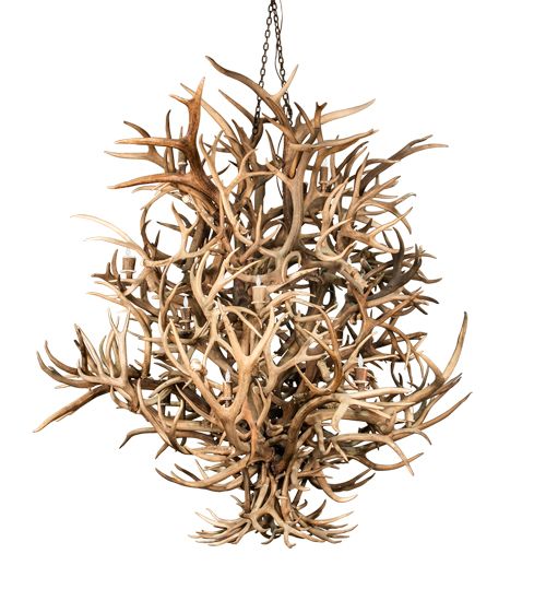 Meyda 84" Wide Antlers 16 Light Chandelier