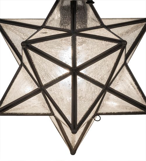 Meyda 9"W Moravian Star Flushmount