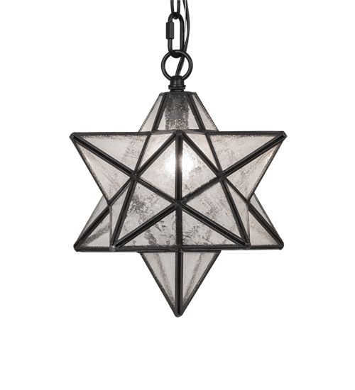 Meyda 9" Wide Moravian Star Mini Pendant