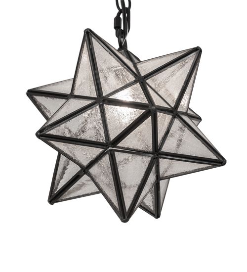 Meyda 9" Wide Moravian Star Mini Pendant