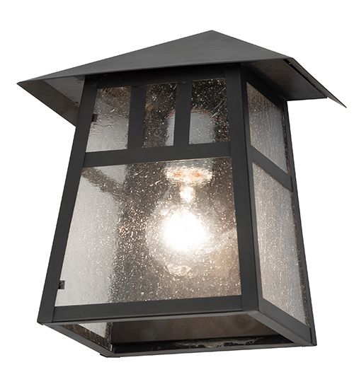 Meyda 9" Wide Stillwater Double Bar Mission Wall Sconce
