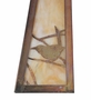 Meyda 9" Wide Stillwater Song Bird Wall Sconce