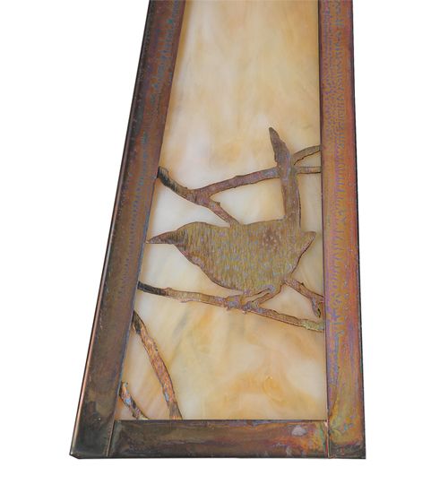 Meyda 9" Wide Stillwater Song Bird Wall Sconce