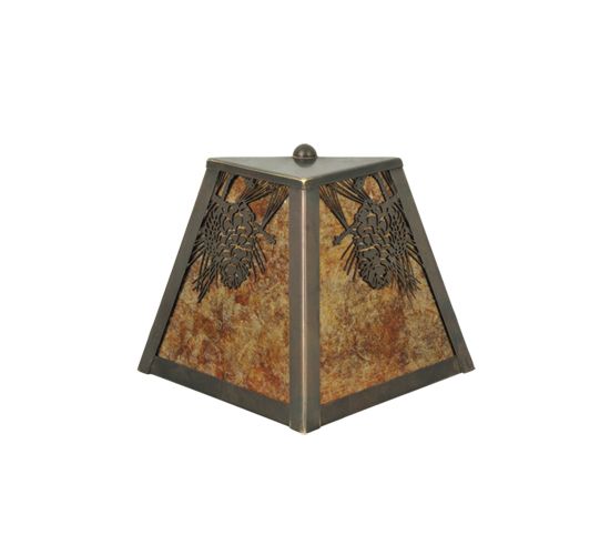 Meyda 9" Wide Winter Pine Wall Sconce