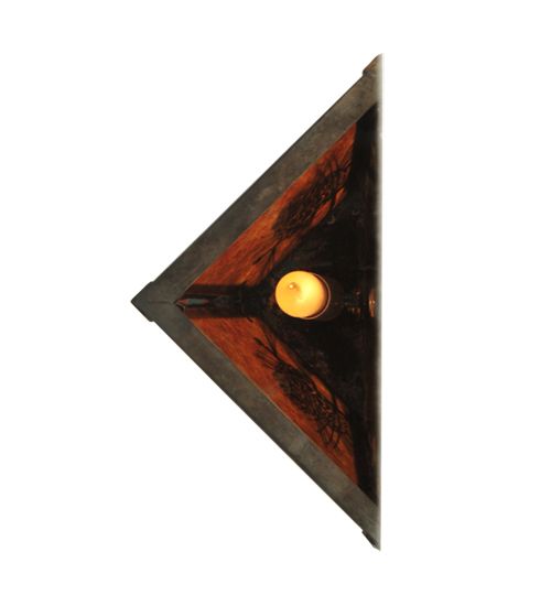 Meyda 9" Wide Winter Pine Wall Sconce