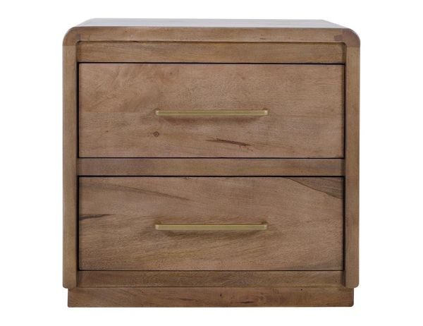 Mezquite Nightstand - Rounded Corners