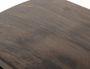Dark Mezquite Nightstand - Rounded Corners