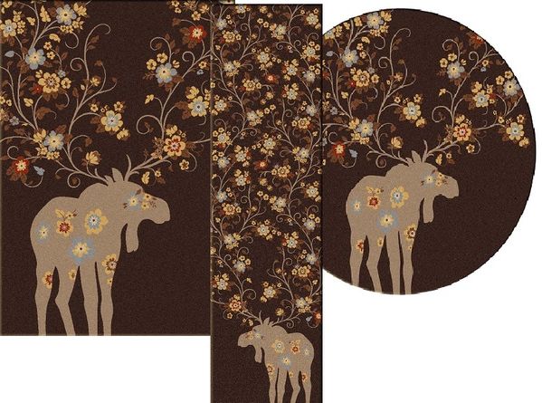 Moose Blossom Rug