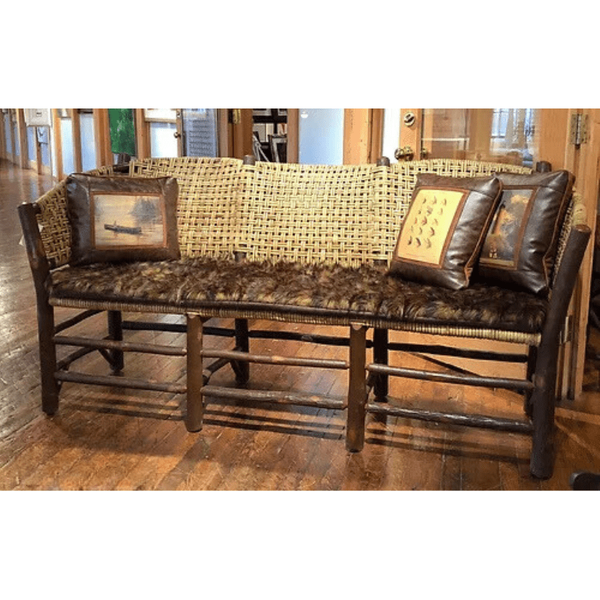 No. 120 Vintage Three-Seat Settee