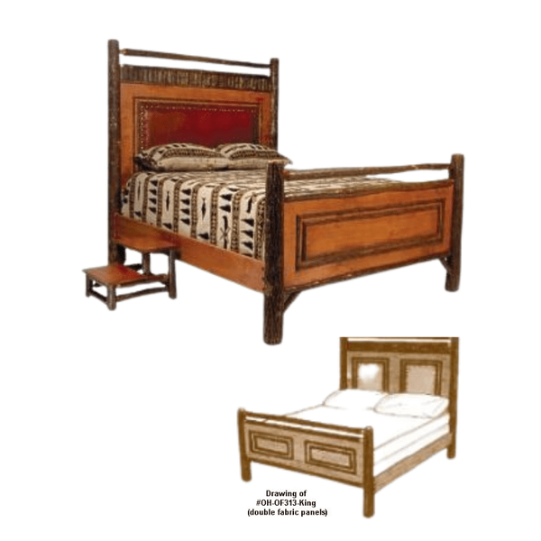 Old Faithful Panel Bed - King