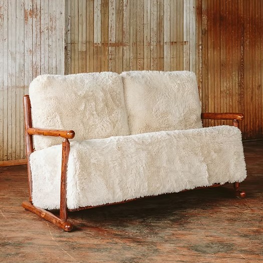 Old Hickory Cascade Love Seat