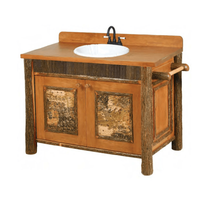 OH Old Faithful Vanity / Birch Accents