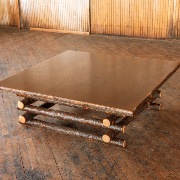 Old Hickory Pick Up Sticks Coffee Table
