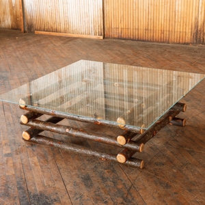 Old Hickory Pick Up Sticks Coffee Table